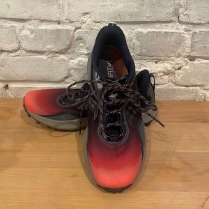 Saucony Peregrine 12 Trail Shoes Blue & Pink Size 7.5